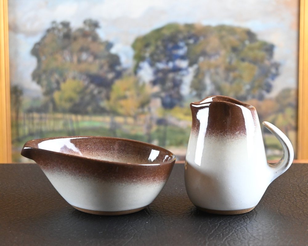 Chipmunk Creamer and Sugar — peter pots pottery
